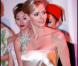 Charlene Wittstock, à l'occasion du célèbre Bal de la Rose, qui s'est tenu au Sporting Club de Monte Carlo, à Monaco, le 27 mars 2010.