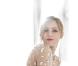Visuel publicitaire de la campagne Rouge Coco avec Vanessa Paradis