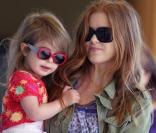 Isla Fisher et sa délicieuse fille Olive à Los Angeles