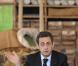 Nicolas Sarkozy lors d'une réunion des agriculteurs dans l'Essonne mardi 6 avril 2010
