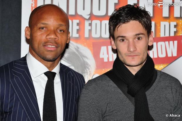 Hugo Lloris et Jean-Alain Boumsong étaient invités à promouvoir le concert de charité Foot Concert, organisé en partenariat avec l'Olympique Lyonnais et de nombreux artistes, à Lyon, le 11 mai prochain.