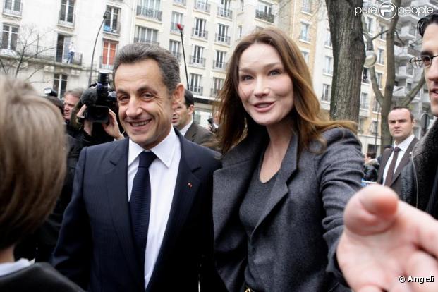 Nicolas Sarkozy et Carla Bruni