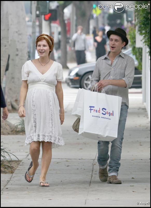 Mark Owen et Emma Ferguson en septembre 2008