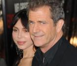 Mel Gibson et Oksana Grigorieva en janvier 2010 à Los Angeles<br />