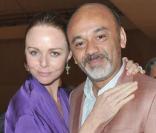 Stella McCartney et Christian Louboutin à Milan le 14 avril 2010 