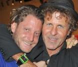 Renzo Rosso et Lapo Elkann à Milan le 14 avril 2010 