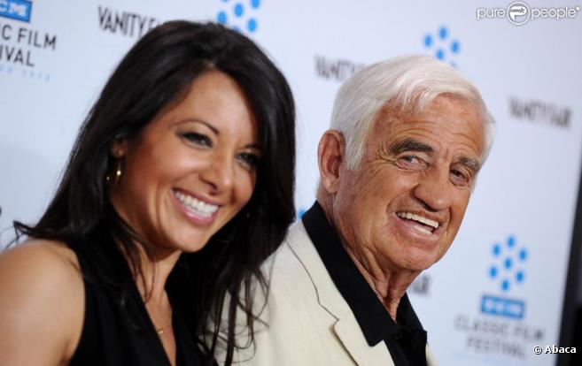 Jean-Paul Belmondo et Barbara au TCM Classic Film Festival. 22/04/2010