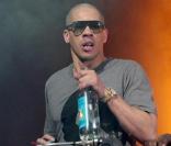 JoeyStarr était le maître de cérémonie de la soirée Orangina Gliss Mix,  au Grand Palais, à Paris, le samedi 24 avril.