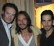 David-Hervé Boutin, DJ Bob Sinclar et DJ Michaël Canitrot, à l'occasion de la présentation de son album So Happy in Paris ? , dans un salon de la mairie du VIe arrondissement, à Paris, le 19 avril 2010.