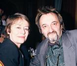 Annie Girardot et son ami Bob Decout en 1991 