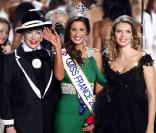 Geneviève de Fontenay, Malika Ménard et Sylvie Tellier 