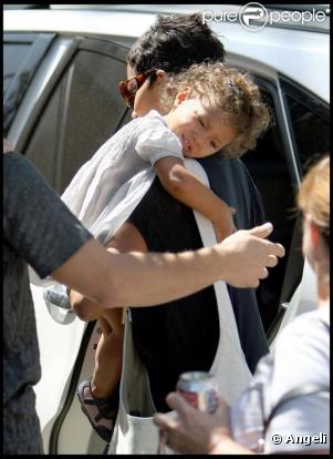 Halle Berry et sa petite Nahla