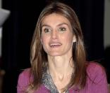 Letizia d'Espagne à un événement de charité, à Madrid. 05/05/2010