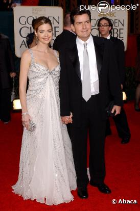 Charlie Sheen et Denise Richards