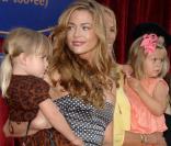 Denise Richards et ses filles Sam et Lola 