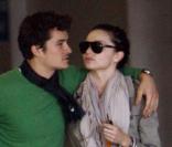 Orlando Bloom et Miranda Kerr à Los Angeles en mars 2010 