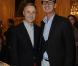 Hervé Van der Straeten et Bruno Frisoni au déjeuner de l'Hôtel Le Meurice, le 6 mai 2010.