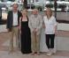 Lesley Manville, Ruth Sheen, Mike Leigh and Jim Broadbent lors du photocall d'Another Year au Festival de Cannes, le 15 mai 2010