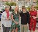 Gemma Jones, Naomi Watts, Lucy Punch, Woody Allen lors du photocall à Cannes pour You Will Meet A Dark Stranger, le 15 mai 2010