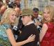 Naomi Watts, Lucy Punch, Woody Allen lors du photocall à Cannes pour You Will Meet A Dark Stranger, le 15 mai 2010