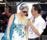 Jennifer Lopez et Marc Anthony à Monaco le dimanche 16 mai 2010.
