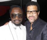 Will.I.Am et Lionel Richie lors de la soirée organisée par le joaillier de Grisogono le 18 mai 2010 dans l'hôtel du Cap Eden Roc  à Antibes
