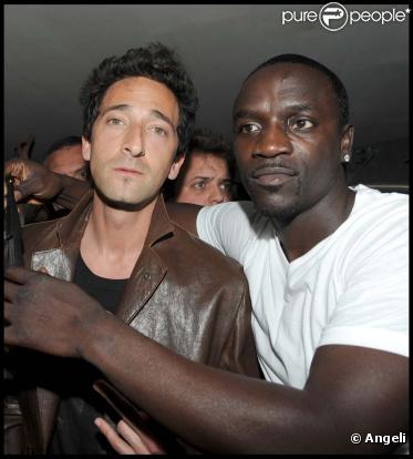 Soirée F*** Me I'm Famous des Guetta à Cannes, le 19 mai 2010 : Adrien Brody et Akon !