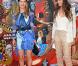 Tatiana Santo Domingo et Eugenie Niarchos au vernissage de l'exposition The Style Master, organisée par Jean-Thierry Besins, le 19/05/2010.
