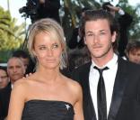 Gaspard Ulliel et sa bien-aimée Jordane lors de la présentation du film Fair Game durant le festival de Cannes le 20 mai 2010