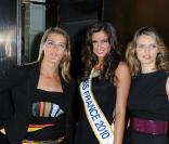 Nathalie Simon, Malika Ménard et Sylvie Tellier au Prix Trofemina à Paris