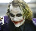Heath Ledger en Joker.<br />