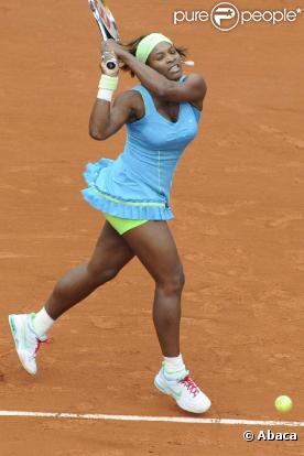 Serena Williams, Roland Garros, 31 mai 2010