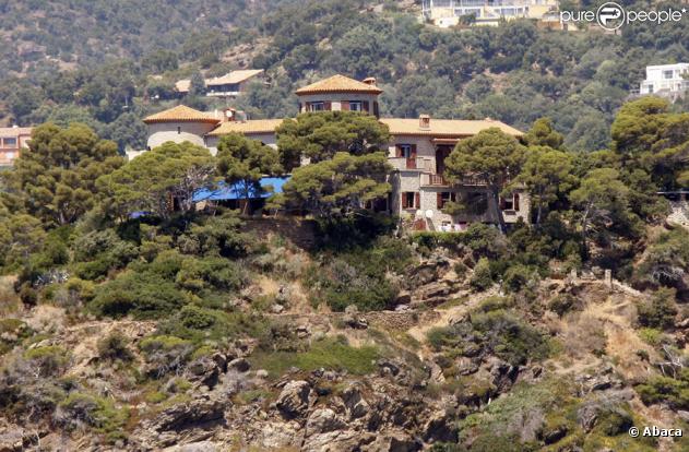 Carla Bruni et Nicolas Sarkozy en vacances au Cap Nègre