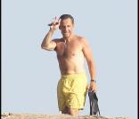 Nicolas Sarkozy en vacances au Cap Nègre