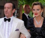 Robert Hanson et Masha Markova lors du 5e gala de charité annuel organisé par la Raisa Gorbatchev Foundation, qui s'est tenu au Stud House d'Hampton Court Palace, au sud de Londres, le 5 juin 2010. 