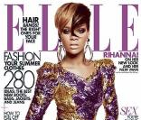 Rihanna en couverture du ELLE US du mois de juillet 2010