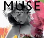 Le top model Angela Lindvall en couverture du magazine Muse