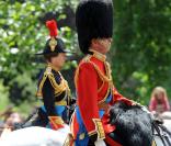 Parade Trooping the Colour, le 12 juin 2010, à Londres.
