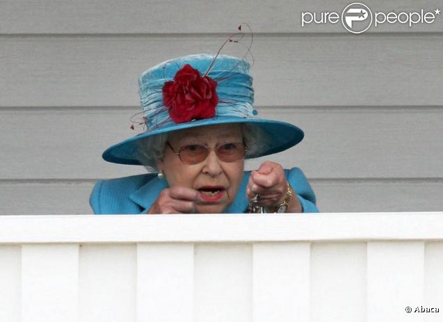 Elizabeth II à la Queen Elizabeth II Cup. Le 13 juin 2010 