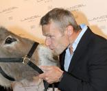 Lambert Wilson à la soirée Lancel organisée pour le lancement du BB Bag, le 14 juin 2010