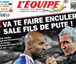 Nicolas Anelka a réagi sur le site du journal France-Soir à son exclusion du groupe France et au scandale des insultes : ce ne sont pas mes mots...