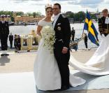 Samedi 19 juin 2010 : Le mariage de la princesse Victoria de Suède et de Daniel Westling, apothéose de leur conte de fées, a été béni par un incroyable cortège de royaux.