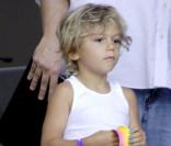 Gavin Rossdale donne un concert avec son groupe Bush : pour l'occasion, Gwen Stefani et leurs deux enfants ont fait le déplacement, samedi 26 juin, au festival Taste of Chicago, pour l'applaudir.