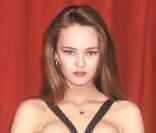 Vanessa Paradis lors de la cérémonie des Césars en 1990<br />
