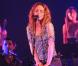 Vanessa Paradis, cool et simplicissime, lors d'un concert à Bruxelles en Belgique, le 23 juin 2010 
