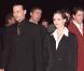 Vanessa Paradis et Johnny Depp lors de la 58e Mostra de Venise 