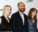 Lolita Chammah, Marc Fitoussi et Isabelle Huppert, à l'occasion de l'avant-première de  Copacabana , dans le cadre du Festival Paris Cinéma, le 6 juillet 2010.