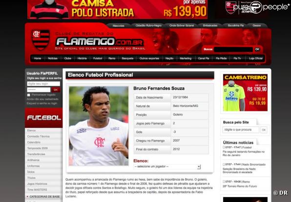 Bruno, gardien de but et capitaine de Flamengo, a été mis en détention, soupçonné d'être l'instigateur d'une affaire d'enlèvement et de meurtre.