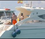 Franck Ribery en vacances à Ibiza
