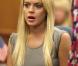 Lindsay Lohan écoute la confirmation de sa sentence de 90 jours de prison au tribunal aujourd'hui